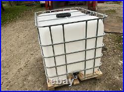 1000 LITRE IBC LIQUID STORAGE CONTAINER TANK. Including Delivery to Mainland UK