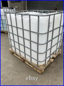 1000 Litre Ibc Liquid Storage Container Tank. Water. Fuel. Diesel. Oil. Waste