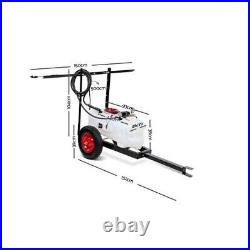 100L ATV WEED SPRAYER 1.5M Boom ATV Trailer Spot Adjust BOOM Spray Garden Farm