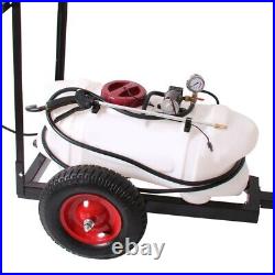 100L ATV WEED SPRAYER 1.5M Boom ATV Trailer Spot Adjust BOOM Spray Garden Farm