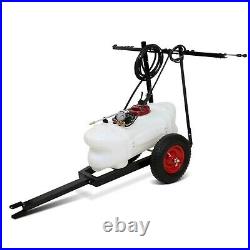 100L ATV WEED SPRAYER 1.5M Boom ATV Trailer Spot Adjust BOOM Spray Garden Farm