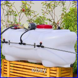 100 Litre ATV Electric Sprayer 12V Spot Crops Weed Farm Agricultural Hand Lance