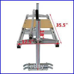 14-36 Chainsaw Mill and Milling Rail System Aluminum Rail Mill Guide System
