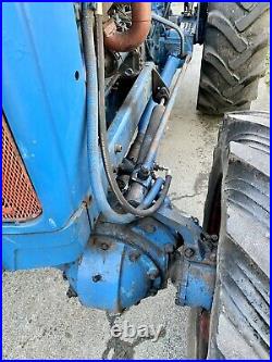 1962 Roadless Fordson Super Major 4WD Tractor Rare