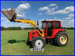 1995 Same Explorer 65 4wd Tractor With Loader And Attachments