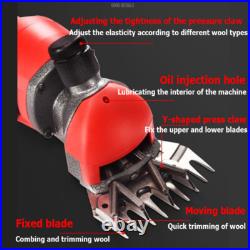 1KW Home Electric Sheep Goat Shearing Machine Clipper Wool Scissor Shear Cutter