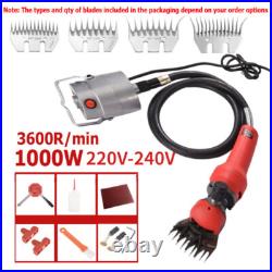1KW Home Electric Sheep Goat Shearing Machine Clipper Wool Scissor Shear Cutter