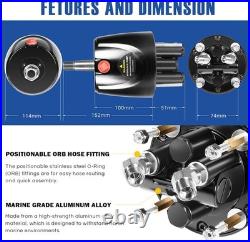 1.7 Helm Outboard Hydraulic Steering Pump Hydraulic Pump HH5271-3 Front Mount