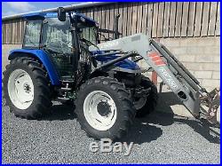 2003 New Holland Ts100 Tractor With Loader