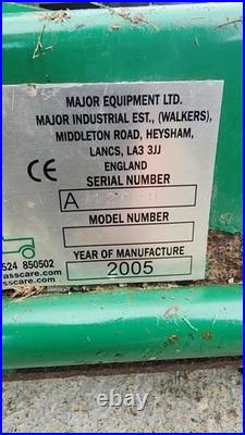 2005 Major 6ft PTO Driven Grass Topper