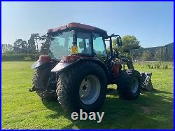 2012 Case Mx115 Tractor On Turf Tyres With Loader & 4 In 1 Bucket