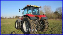 2016 Massey Ferguson 6615 tractor Dyna-4 4WD low hours new tyres front linkage