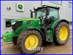 2017 John Deere 6155R Tractor 155hp 50k AutoQuad 3ESCV 3711 Hours