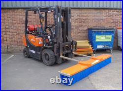 2450mm Fork Mounted Sweeper FREE Delivery Warehouse / Construction / Farm