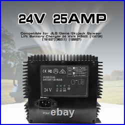 24V 25A Battery Charger HB600 24B 96211 105739 161827 For JLG/Genie/Skyjack Lift