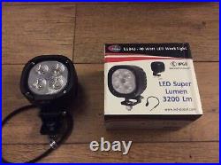 2 X HQ Square 3200 Lumen Led Work Lights For Tractors Combines Self Propelled