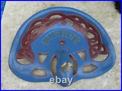 2nd Pierce Vintage Tractor Seat Implement Farm Man Cave Salvage Collectable