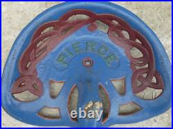 2nd Pierce Vintage Tractor Seat Implement Farm Man Cave Salvage Collectable