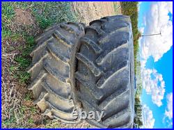 2x 650/65 r 38 continental Agricultural dual Tyres