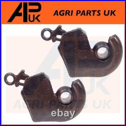 2x Cat 2 Link arm Quick Hitch ball Hook Weld on End for Ford New Holland Tractor