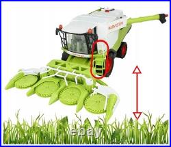 2x Large Corn Harvester Tractor Toy Machine Farm Vehicle Agricultural Machine