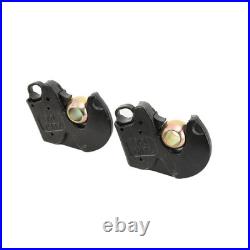 2x Universal Lower Link Snap Hook Quick Coupler Agricultural Machinery Accessory