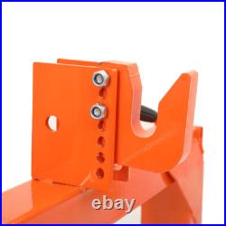 3000lbs 3 Point Quick Hitch Adapter Attachment 2 Inch for Category 1 & 2 Tractor