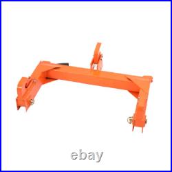 3000lbs 3 Point Quick Hitch Adapter Attachment 2 Inch for Category 1 & 2 Tractor