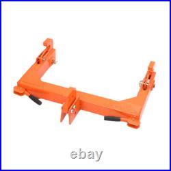 3000lbs 3 Point Quick Hitch Adapter Attachment 2 Inch for Category 1 & 2 Tractor
