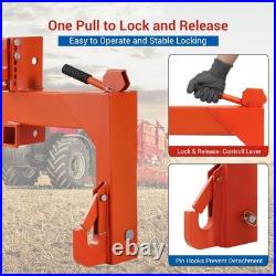 3000lbs 3 Point Quick Hitch Adapter Attachment 2'' for Category 1 2 Tractor UK