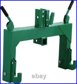 3000lbs 3 Point Quick Hitch Adapter Attachment for Category 1 2 Tractor Grreen