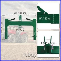 3000lbs 3 Point Quick Hitch Adapter Attachment for Category 1 2 Tractor Grreen