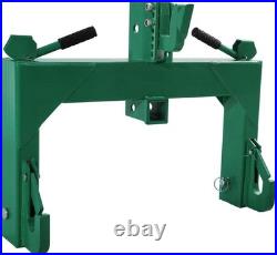 3000lbs 3 Point Quick Hitch Adapter Attachment for Category 1 2 Tractor Grreen