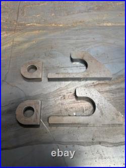30 mm thick weld on JCB q fit brackets