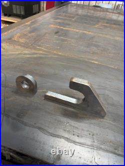30 mm thick weld on JCB q fit brackets