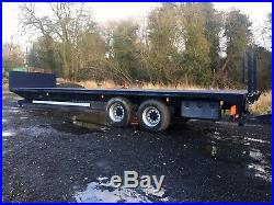 32ft Bale / flat Trailer re-plated for road use
