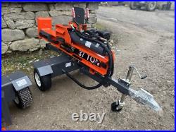 37 Ton Megga Spitter Petrol Engine Log Splitter Towable