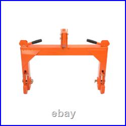 3Point Quick Hitch 3000LBS Tractor Quick Hitch Adaptor Attachments with2 Receivers