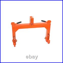 3Point Quick Hitch 3000LBS Tractor Quick Hitch Adaptor Attachments with2 Receivers