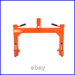 3Point Quick Hitch 3000LBS Tractor Quick Hitch Adaptor Attachments with2 Receivers