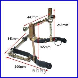 3 Point Linkage Kit CAT 1 Compact Tractor Fit KUBOTA B SERIES YANMAR ISEKI FORD