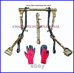 3 Point Linkage Kit CAT 1 Compact Tractor Fit KUBOTA B SERIES YANMAR ISEKI FORD