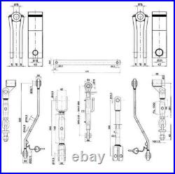 3 Point Linkage Kit CAT 1 Compact Tractor Fit KUBOTA B SERIES YANMAR ISEKI FORD