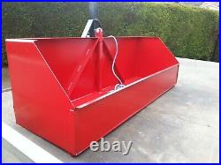 3 Point Linkage Tipping Box Transport Tractor Mount Farm field 5 ft. Load Carry