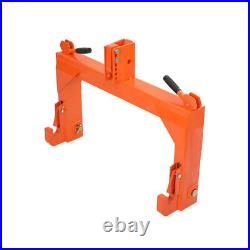 3 Point Quick Hitch Adapter Attachment For Category 1 2 Tractor 3000lbs Capacity