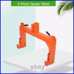 3 Point Quick Hitch Adapter Attachment For Category 1, 2 Tractor UK Shop 3000lbs