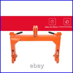 3 Point Quick Hitch Adapter Attachment For Category 1 2 Tractor UK Shop 3000lbs
