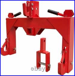 3 Point Quick Hitch Adapter Attachment For Category 1 Tractor 3000lbs Capacity
