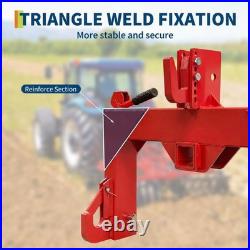 3 Point Quick Hitch Adapter Attachment For Category 1 Tractor 3000lbs Capacity