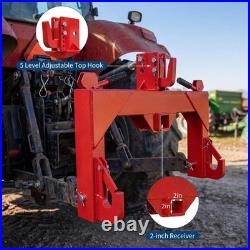 3 Point Quick Hitch Adapter Attachment For Category 1 Tractor 3000lbs Capacity